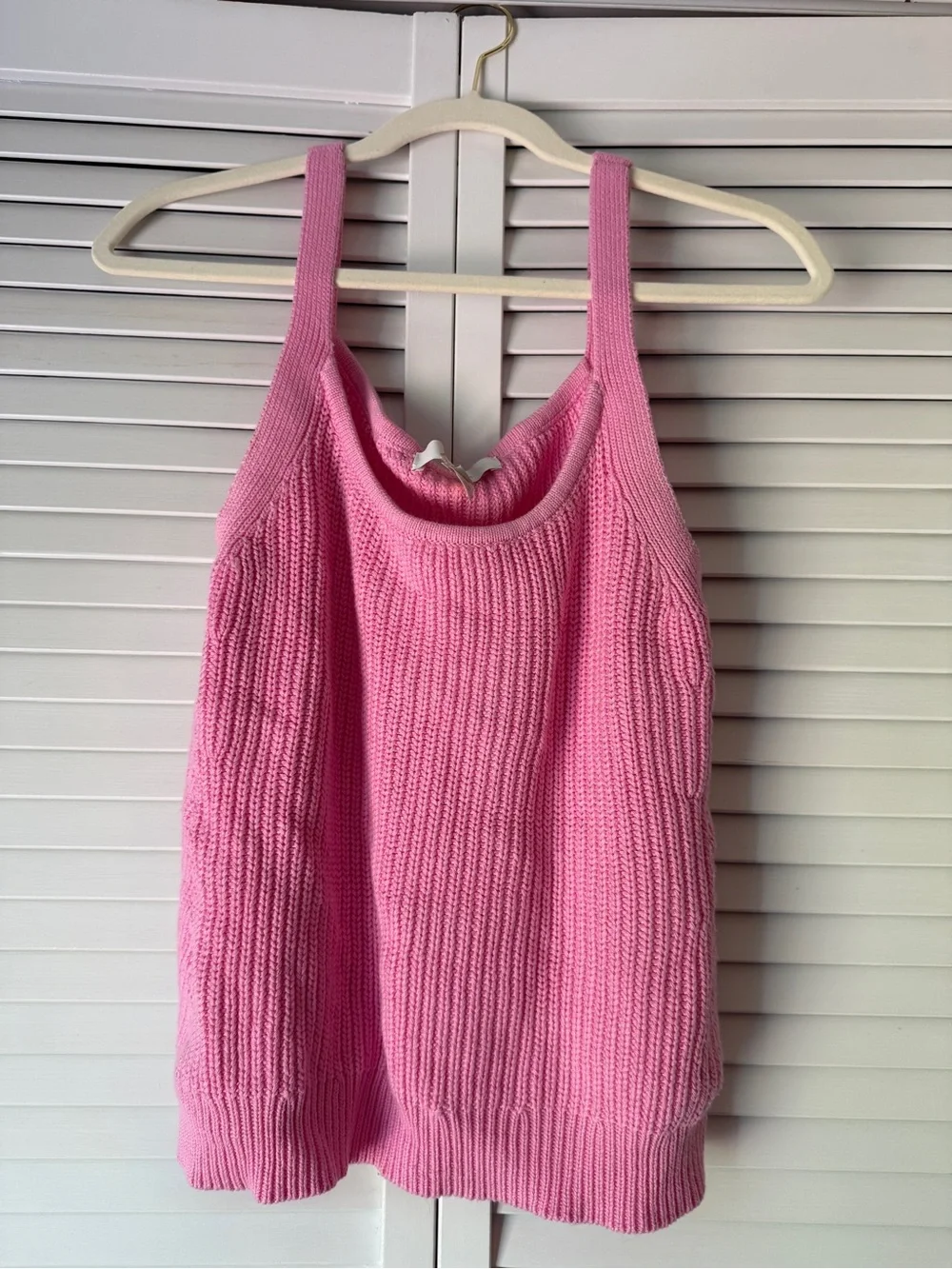 Lilly Pulitzer Pink Ribbed Knit Tank